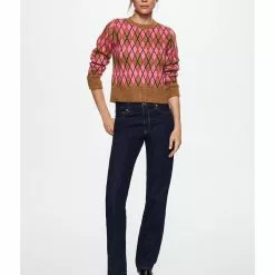 Mango Rhombus Design Sweater 16 Mango Rhombus Design Sweater -Mango popular store mango 6486 3590926 6