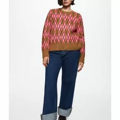 Mango Rhombus Design Sweater 18 Mango Rhombus Design Sweater -Mango popular store mango 6486 3590926 8