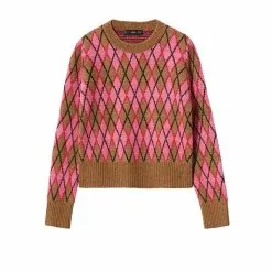 Mango Rhombus Design Sweater 19 Mango Rhombus Design Sweater -Mango popular store mango 6486 3590926 9