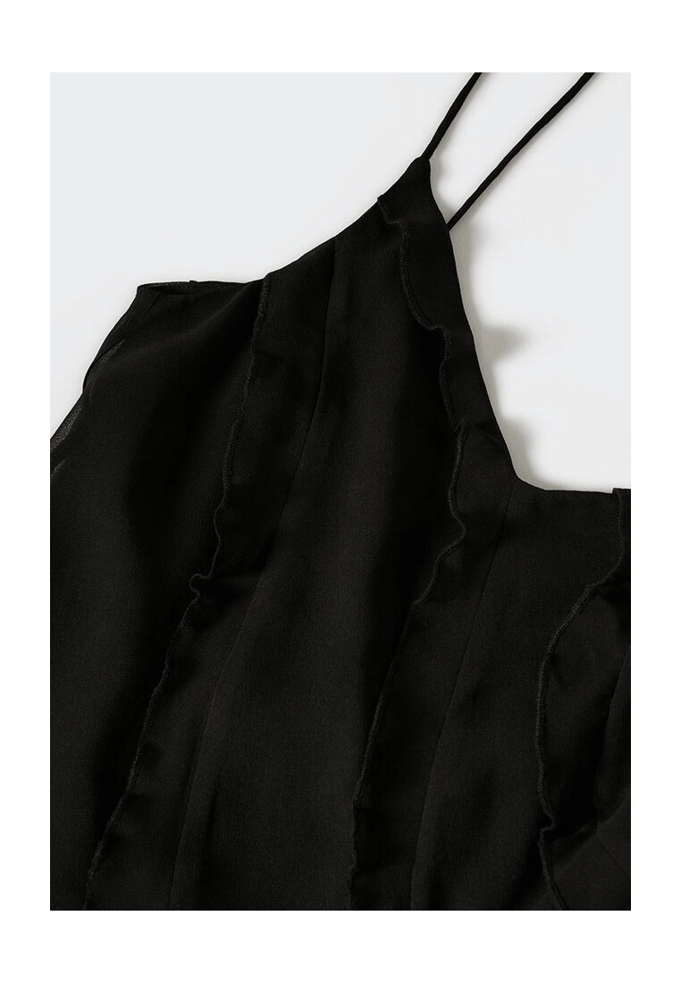 Mango Chiffon Ruffle Dress 5 Mango Chiffon Ruffle Dress - Image 3