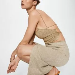 Mango Gathered Linen Skirt 13 Mango Gathered Linen Skirt -Mango popular store mango 6572 7383716 5