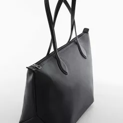 Mango Double Handle Shopper Bag -Mango popular store mango 6597 6025936 2