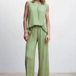 Mango Pleated Strap Top -Mango popular store mango 6617 3126936 5