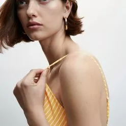 Mango Striped Strap Dress -Mango popular store mango 6623 7277836 3