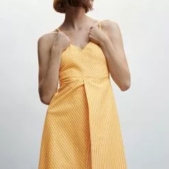 Mango Striped Strap Dress -Mango popular store mango 6623 7277836 4