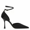 Mango Ankle-Cuff Pointed Toe Shoes
