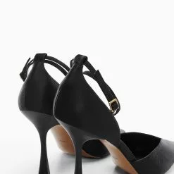 Mango Ankle-Cuff Pointed Toe Shoes -Mango popular store mango 6624 8315936 3