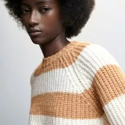 Mango Round-Neck Striped Sweater 11 Mango Round-Neck Striped Sweater -Mango popular store mango 6658 8077836 3