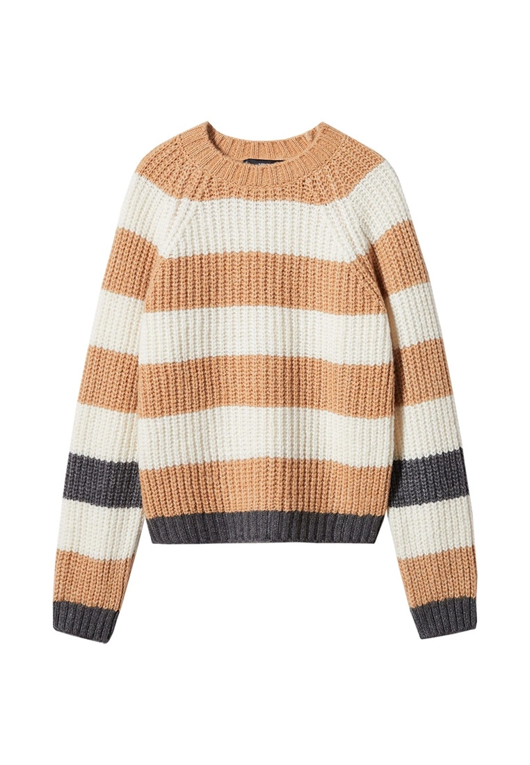 Mango Round-Neck Striped Sweater 9 Mango Round-Neck Striped Sweater - Image 7