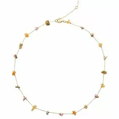 Mango Semi Precious Stone Necklace