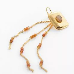 Mango Beaded Pendant Earrings -Mango popular store mango 6748 9038836 3