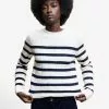 Mango Round-Neck Striped Sweater 2 Mango Round-Neck Striped Sweater -Mango popular store mango 6750 3867836 1