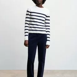 Mango Round-Neck Striped Sweater 11 Mango Round-Neck Striped Sweater -Mango popular store mango 6751 3867836 4