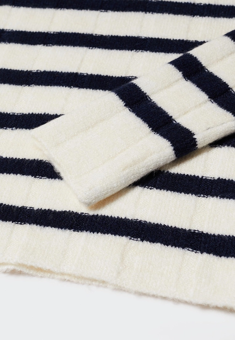 Mango Round-Neck Striped Sweater 7 Mango Round-Neck Striped Sweater - Image 5