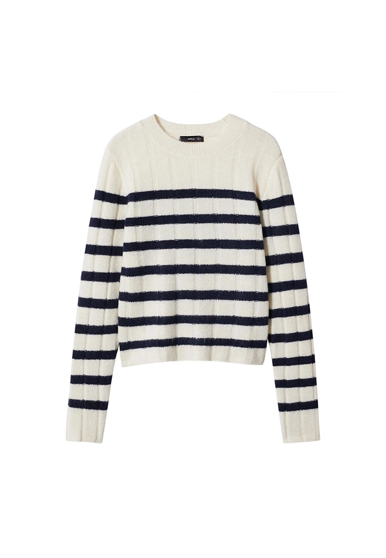 Mango Round-Neck Striped Sweater 8 Mango Round-Neck Striped Sweater - Image 6