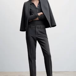 Mango Pleat Straight Trousers 13 Mango Pleat Straight Trousers -Mango popular store mango 6780 6638836 5