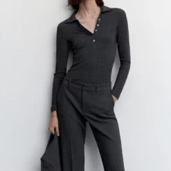 Mango Pleat Straight Trousers 14 Mango Pleat Straight Trousers -Mango popular store mango 6780 6638836 6