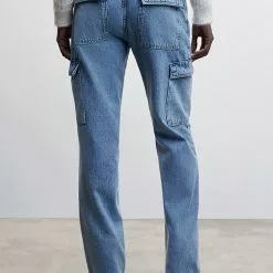 Mango Pocket Cargo Jeans 11 Mango Pocket Cargo Jeans -Mango popular store mango 6844 5238836 2