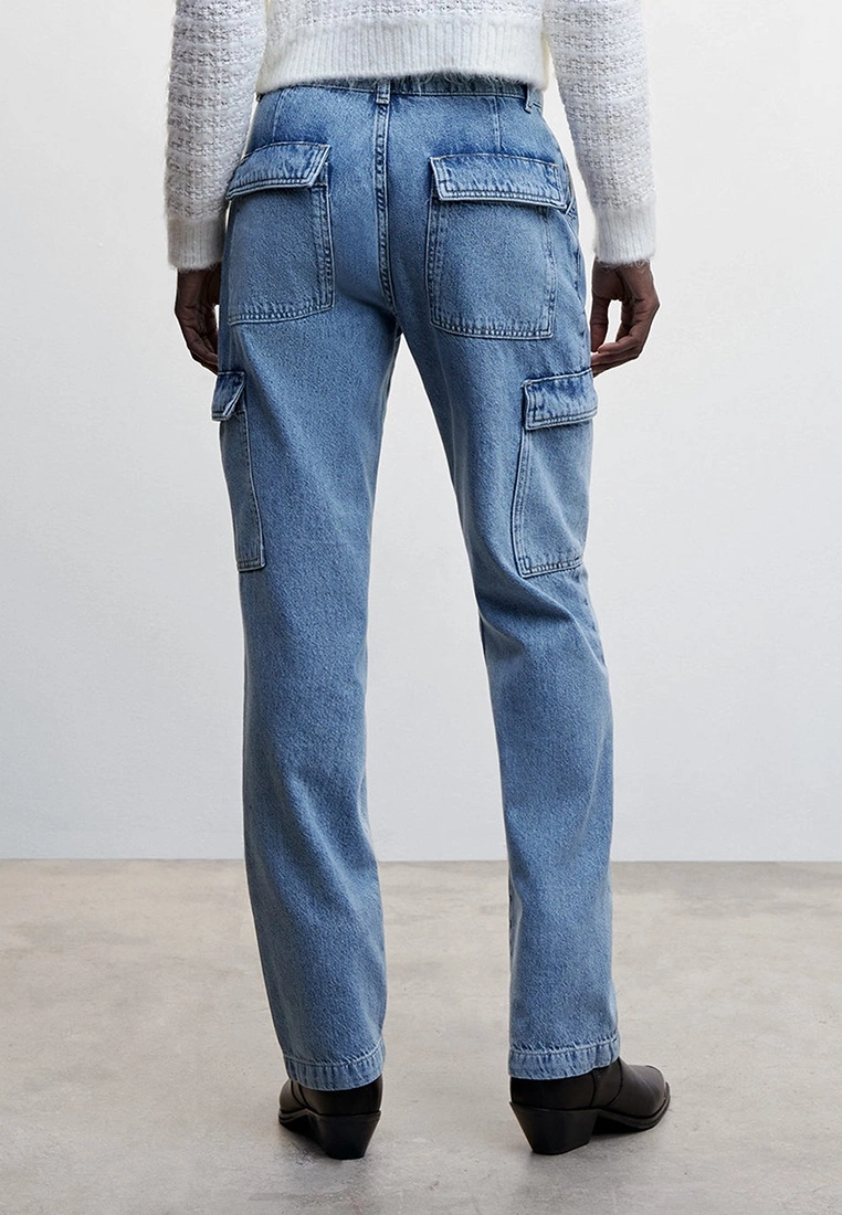 Mango Pocket Cargo Jeans 4 Mango Pocket Cargo Jeans - Image 2