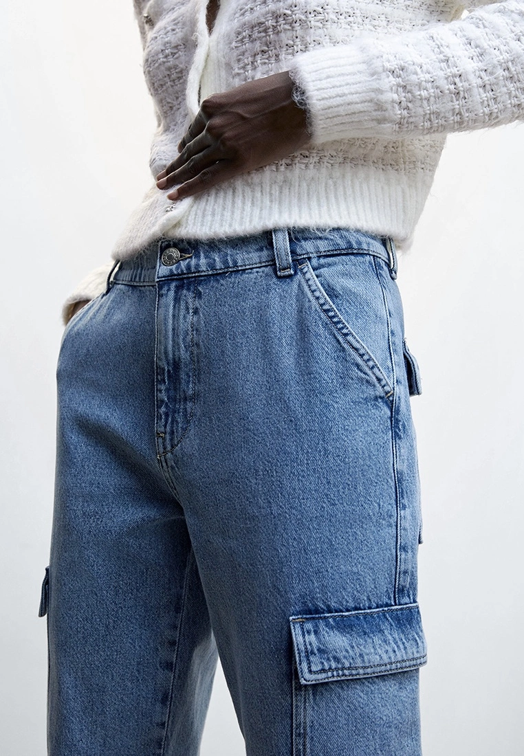 Mango Pocket Cargo Jeans 5 Mango Pocket Cargo Jeans - Image 3
