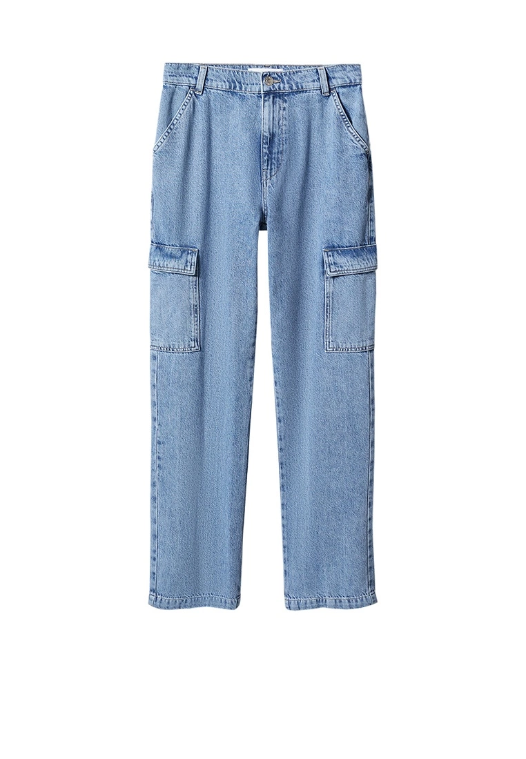 Mango Pocket Cargo Jeans 10 Mango Pocket Cargo Jeans - Image 8