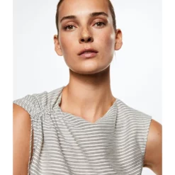 Mango Striped Satin Dress 10 Mango Striped Satin Dress -Mango popular store mango 6895 1355916 3