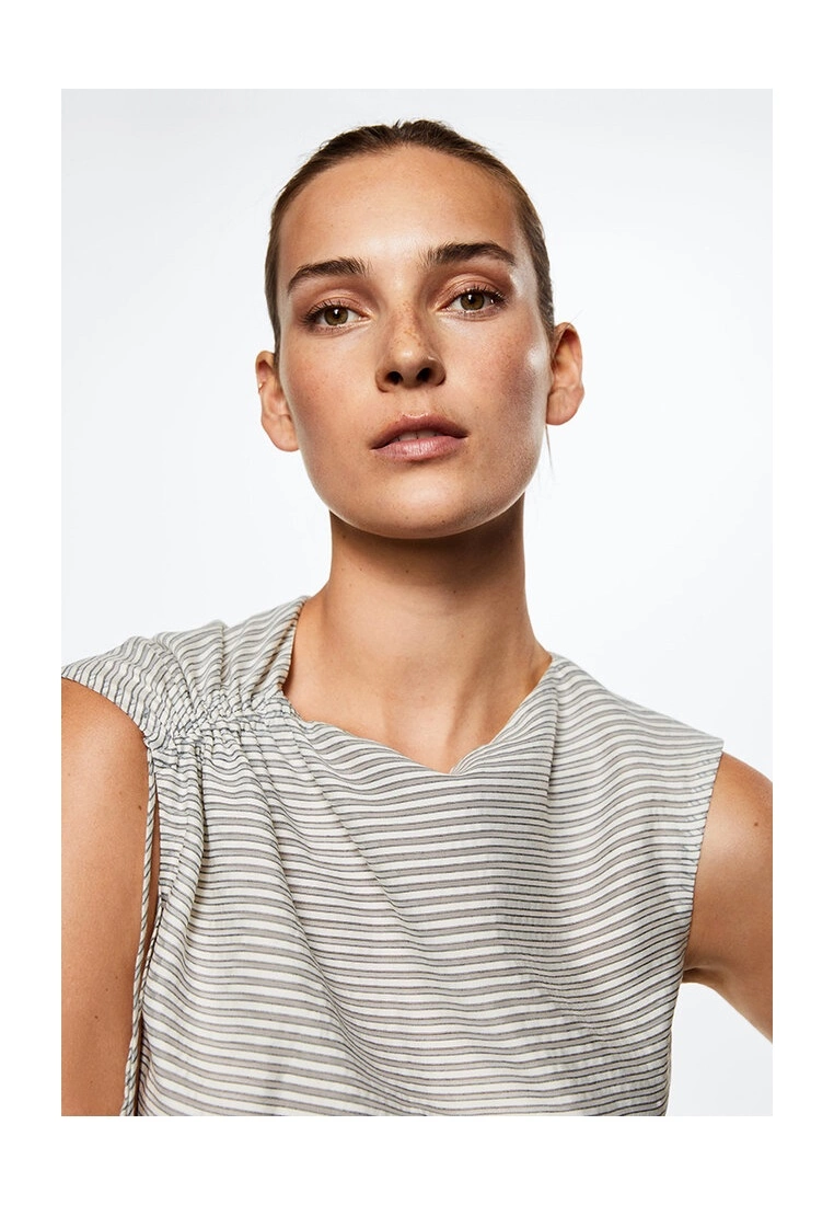 Mango Striped Satin Dress 5 Mango Striped Satin Dress - Image 3