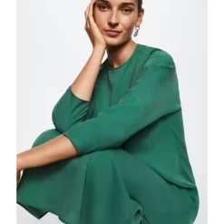 Mango Ruched Detail Dress -Mango popular store mango 6896 0555916 4