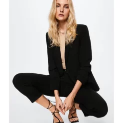 Mango Belt Suit Trousers -Mango popular store mango 6901 9858916 6