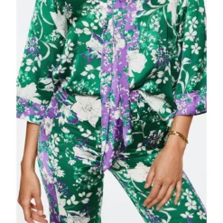 Mango Flower Print Trousers -Mango popular store mango 6904 3468916 3