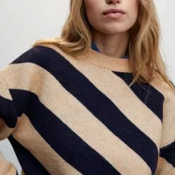 Mango Striped Sweater -Mango popular store mango 6915 2867836 3