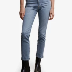 Mango Slim Cropped Jeans