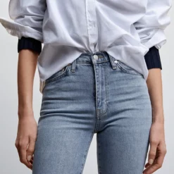 Mango Slim Cropped Jeans -Mango popular store mango 6935 6838836 4