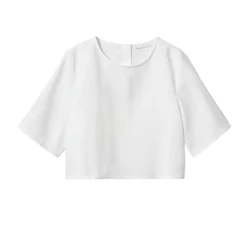 Mango Back Button Blouse -Mango popular store mango 6944 7387836 5