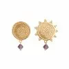 Mango Embossed Pendant Earrings -Mango popular store mango 6945 8638836 1