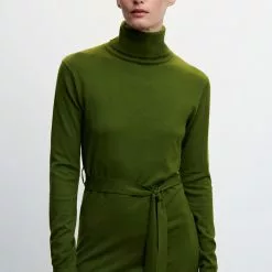 Mango Knitted Turtleneck Dress -Mango popular store mango 6964 6477836 3