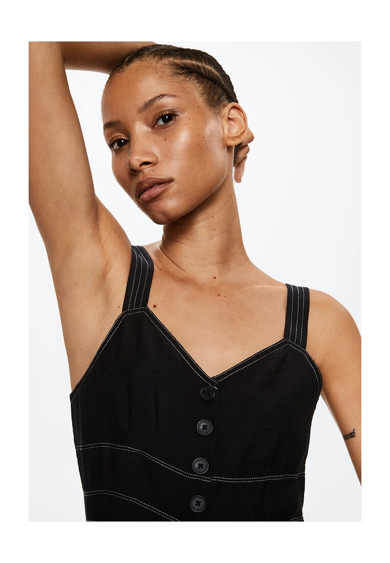 Mango Decorative Seam Dress 6 Mango Decorative Seam Dress - Image 4