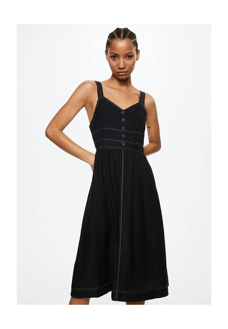 Mango Decorative Seam Dress 8 Mango Decorative Seam Dress - Image 6