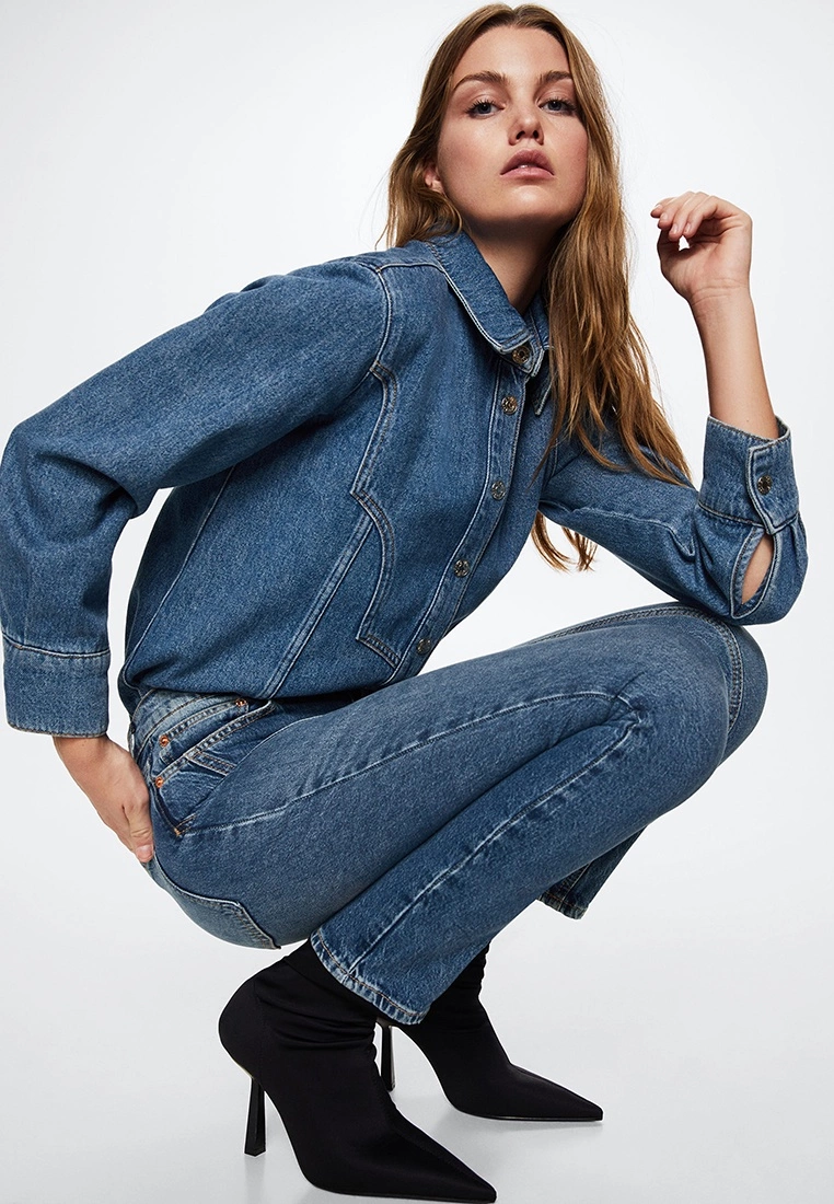 Mango Decorative Seam Jeans 6 Mango Decorative Seam Jeans - Image 4