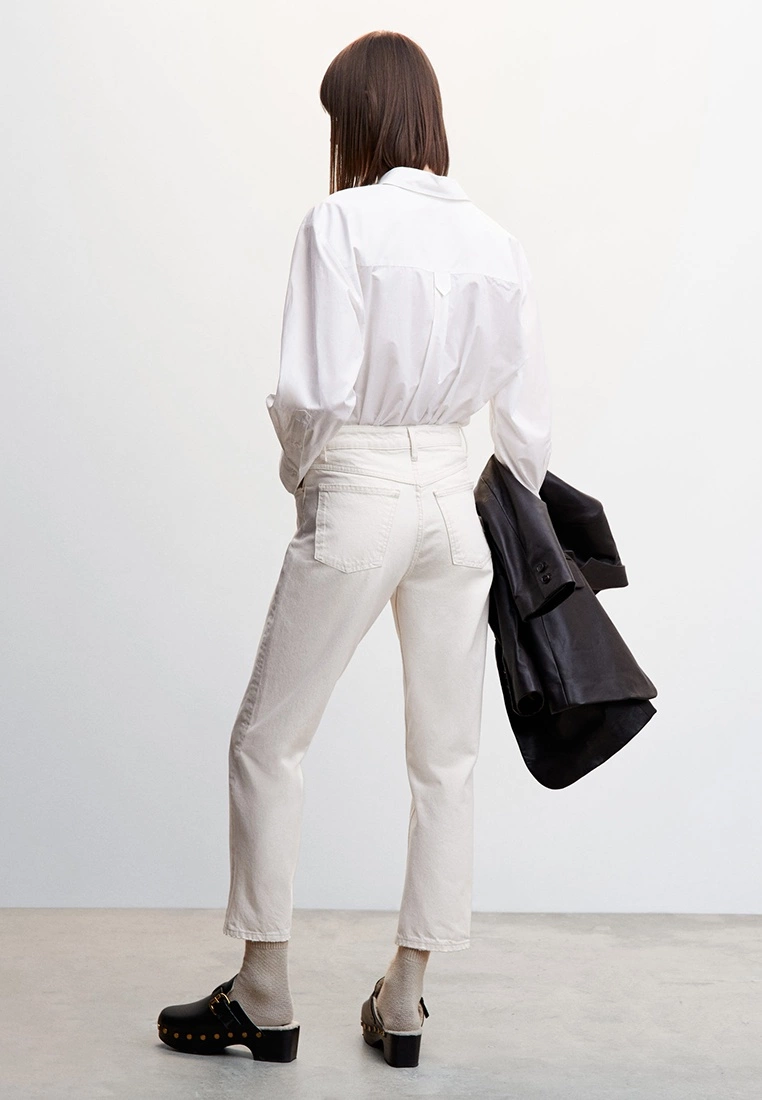 Mango Mom High-Waist Jeans 5 Mango Mom High-Waist Jeans - Image 3