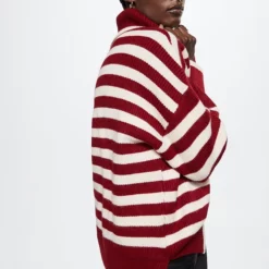 Mango Striped Turtleneck Sweater -Mango popular store mango 7012 3417336 3