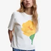 Mango Embroidered Printed T-Shirt -Mango popular store mango 7014 3377836 1