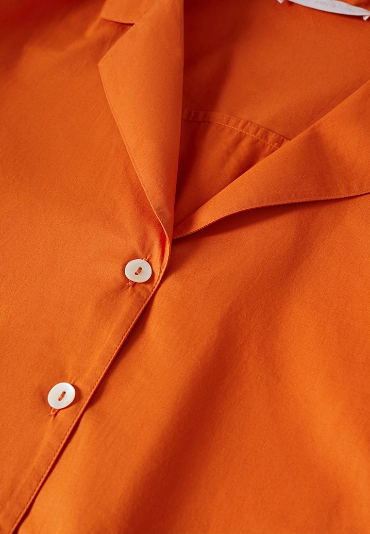 Mango Cropped Cotton Shirt 5 Mango Cropped Cotton Shirt - Image 3