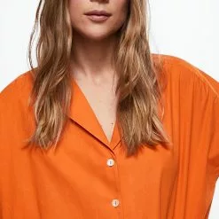 Mango Cropped Cotton Shirt 10 Mango Cropped Cotton Shirt -Mango popular store mango 7020 4636336 4