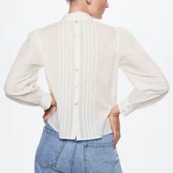 Mango Decorative Embroidery Blouse 12 Mango Decorative Embroidery Blouse -Mango popular store mango 7027 5736336 3