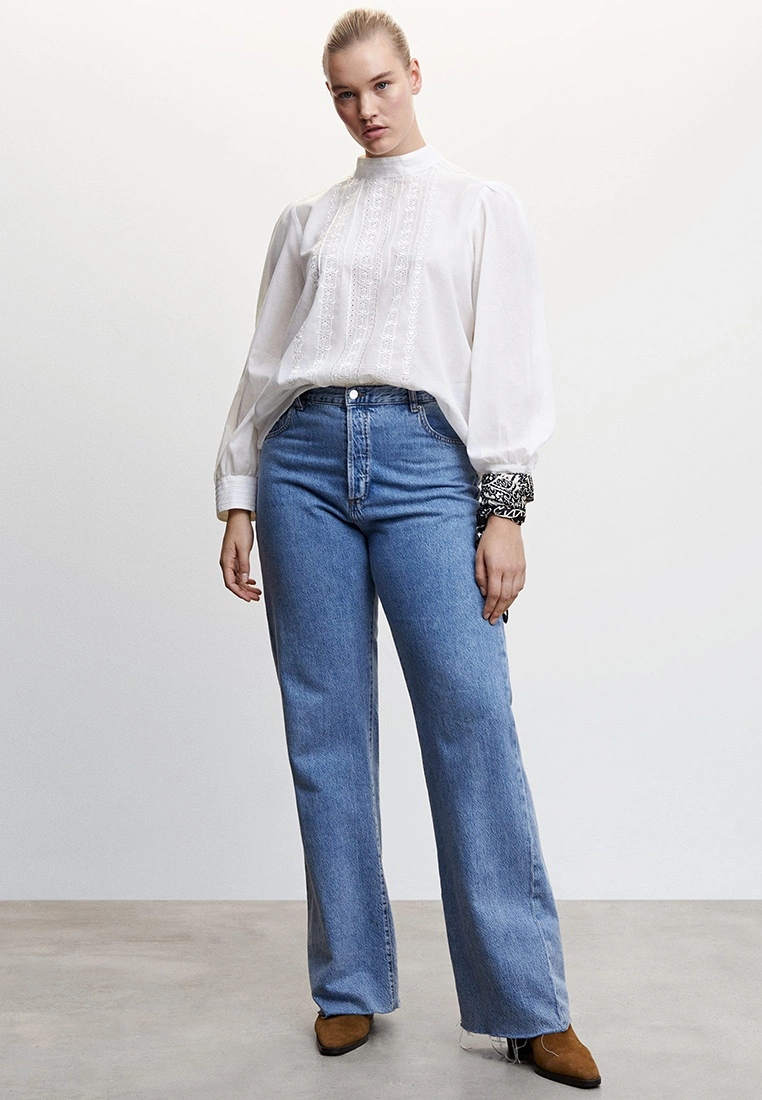 Mango Decorative Embroidery Blouse 8 Mango Decorative Embroidery Blouse - Image 6