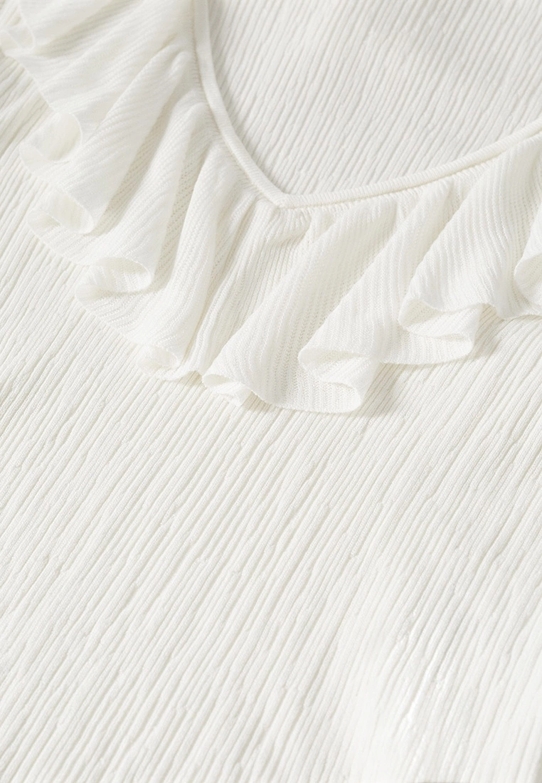 Mango Ruffle Neck Sweater 8 Mango Ruffle Neck Sweater - Image 6