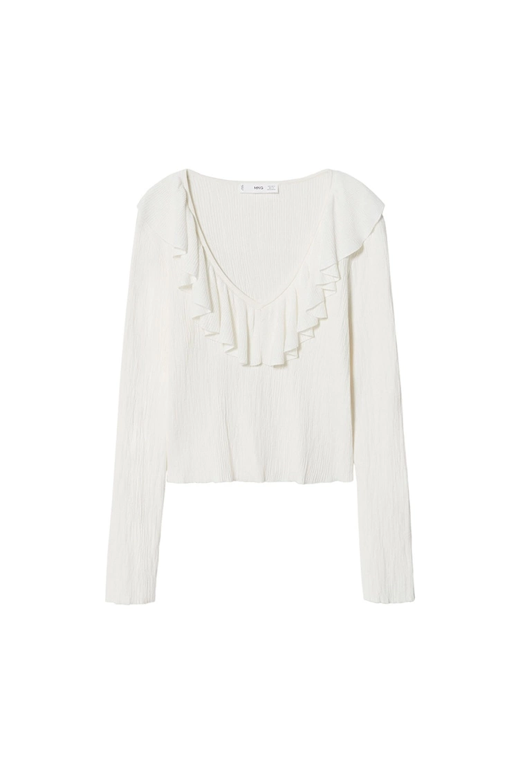 Mango Ruffle Neck Sweater 9 Mango Ruffle Neck Sweater - Image 7