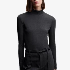 Mango Turtleneck Long-Sleeved T-Shirt