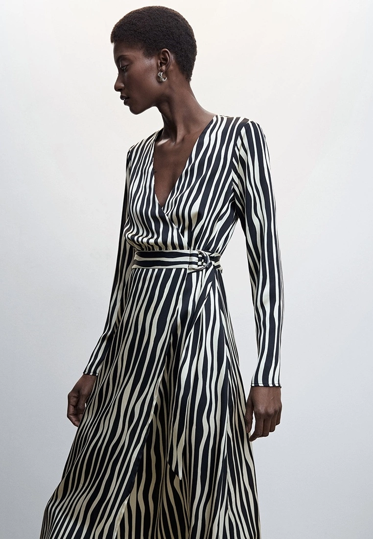 Mango Striped Midi Dress 5 Mango Striped Midi Dress - Image 3